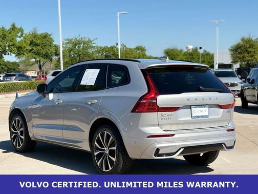 Silver Dawn Metallic 2024 Volvo XC60 B5 Plus Dark Theme