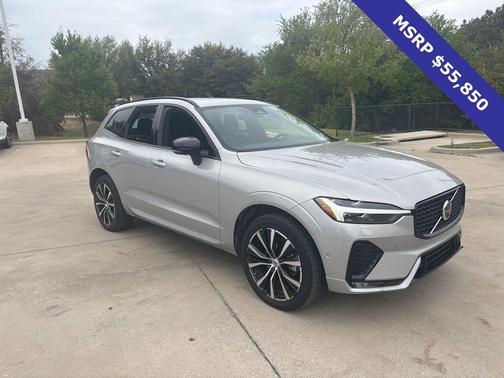 Silver Dawn Metallic 2024 Volvo XC60 B5 Plus Dark Theme