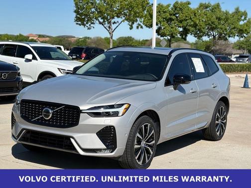 Silver Dawn Metallic 2024 Volvo XC60 B5 Plus Dark Theme