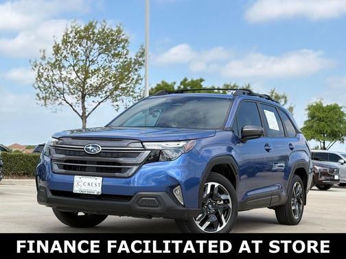 Daybreak Blue Pearl 2025 Subaru Forester Hybrid Premium