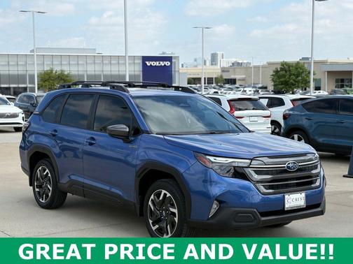 Daybreak Blue Pearl 2025 Subaru Forester Hybrid Premium