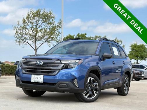 Daybreak Blue Pearl 2025 Subaru Forester Hybrid Premium