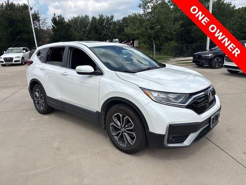 Platinum White Pearl 2020 Honda CR-V EX
