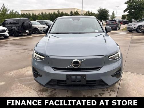 Thunder Gray Metallic 2023 Volvo C40 Recharge Pure Electric Twin Plus