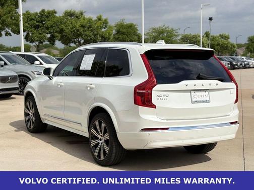 Crystal White Metallic 2024 Volvo XC90 Recharge Plug-In Hybrid Ultimate