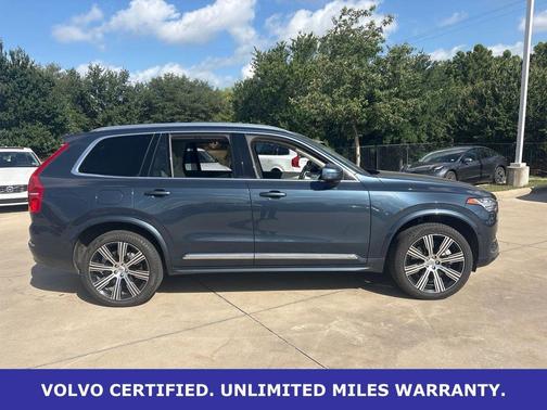 Denim Blue Metallic 2024 Volvo XC90 Recharge Plug-In Hybrid Ultimate 6-Passenger