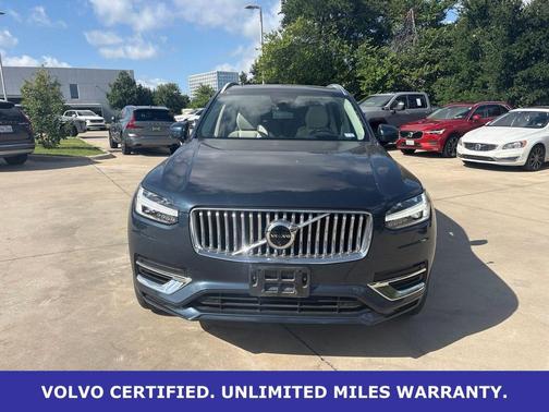 Denim Blue Metallic 2024 Volvo XC90 Recharge Plug-In Hybrid Ultimate 6-Passenger