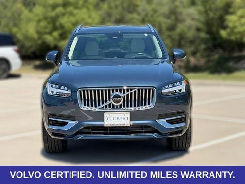 Denim Blue Metallic 2024 Volvo XC90 Recharge Plug-In Hybrid Ultimate 6-Passenger