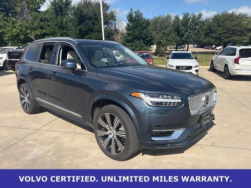 Denim Blue Metallic 2024 Volvo XC90 Recharge Plug-In Hybrid Ultimate 6-Passenger