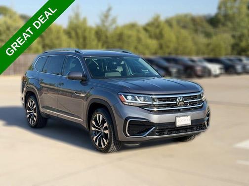 Platinum Gray Metallic 2023 Volkswagen Atlas 3.6L SEL Premium