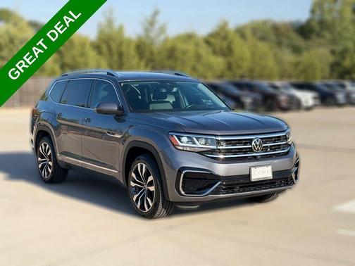 Platinum Gray Metallic 2023 Volkswagen Atlas 3.6L SEL Premium