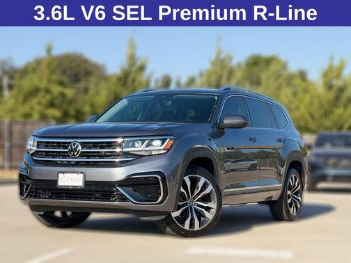 Platinum Gray Metallic 2023 Volkswagen Atlas 3.6L SEL Premium