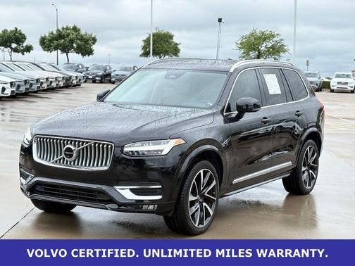 Onyx Black Metallic 2023 Volvo XC90 B6 Plus 7-Seater