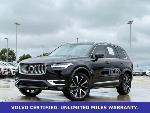 Onyx Black Metallic 2023 Volvo XC90 B6 Plus 7-Seater