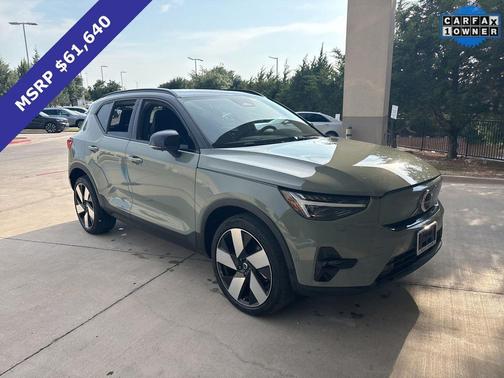 Sage Green Metallic 2023 Volvo XC40 Recharge Pure Electric Ultimate