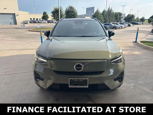 Sage Green Metallic 2023 Volvo XC40 Recharge Pure Electric Ultimate