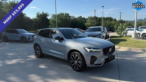 Vapour Gray Metallic 2024 Volvo XC60 B5 Plus Dark Theme