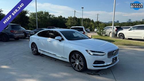 Crystal White Metallic 2023 Volvo S90 Ultimate
