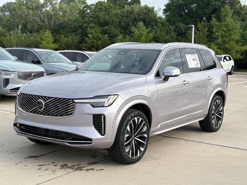 Aurora Silver 2026 Volvo XC90 B6 Plus 7-Seater