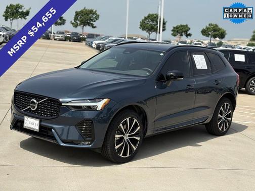 Denim Blue Metallic 2024 Volvo XC60 B5 Plus Dark Theme