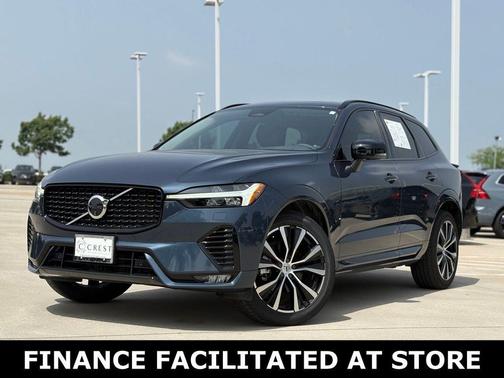 Denim Blue Metallic 2024 Volvo XC60 B5 Plus Dark Theme