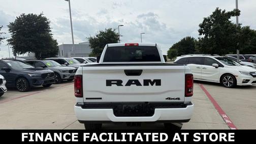Bright White Clearcoat 2025 RAM 2500 Big Horn Night Edition Plus Group