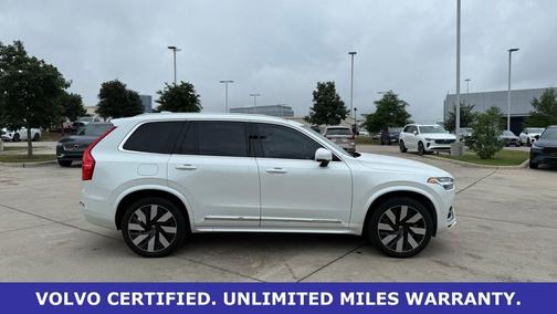 Crystal White Metallic 2024 Volvo XC90 Recharge Plug-In Hybrid Ultimate
