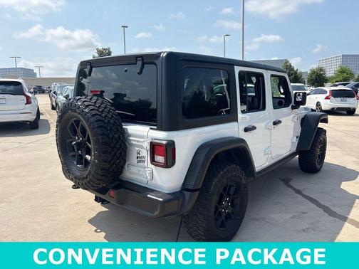 Bright White Clearcoat 2025 Jeep Wrangler Willys