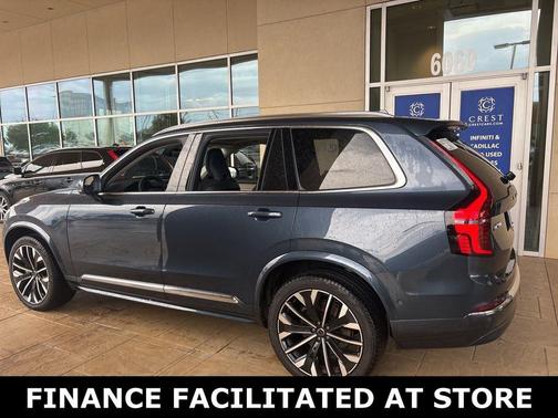 Denim Blue Metallic 2025 Volvo XC90 B6 Plus 7-Seater
