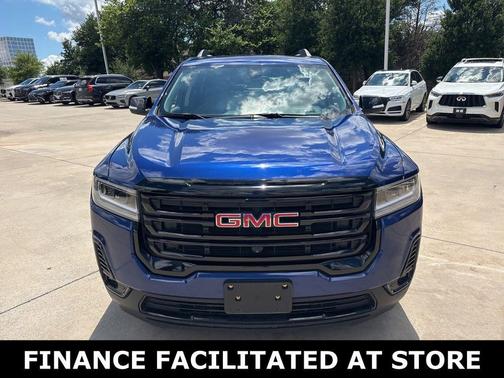 Ultra Blue Metallic 2023 GMC Acadia SLT Elevation Edition
