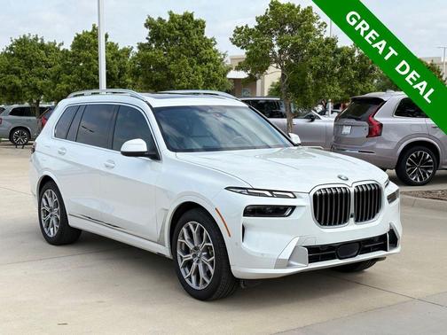 Mineral White Metallic 2025 BMW X7 xDrive40i