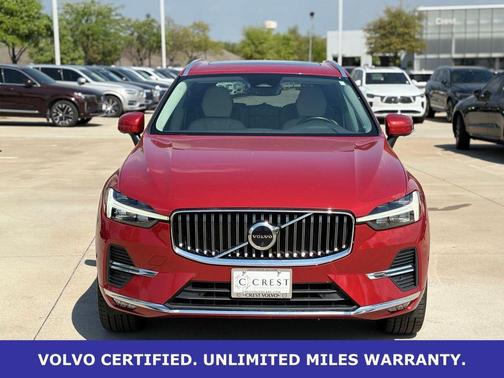 Fusion Red Metallic 2023 Volvo XC60 B5 Plus Bright Theme
