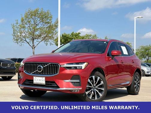 Fusion Red Metallic 2023 Volvo XC60 B5 Plus Bright Theme