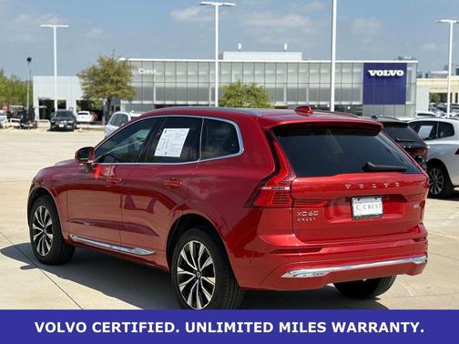 Fusion Red Metallic 2023 Volvo XC60 B5 Plus Bright Theme