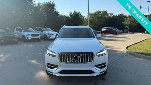 Crystal White Metallic 2023 Volvo XC90 Recharge Plug-In Hybrid T8 Plus 6 Passenger