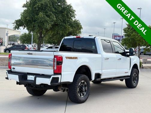Star White Metallic Tri-Coat 2024 Ford F-250 Platinum