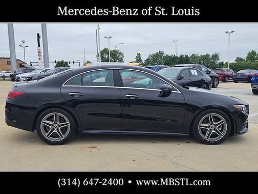 Night Black 2023 Mercedes-Benz CLA 250 4MATIC