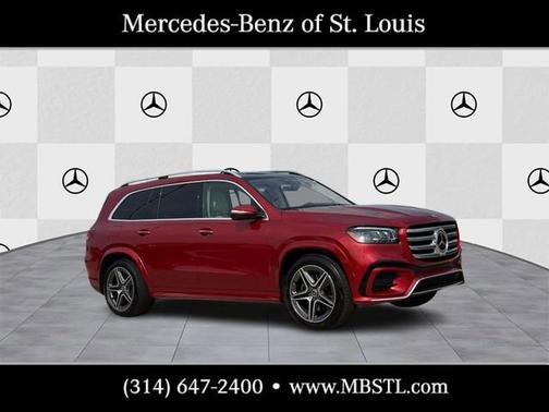MANUFAKTUR Cardinal Red Metallic 2024 Mercedes-Benz GLS 450 4MATIC