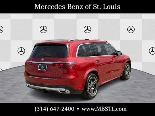 MANUFAKTUR Cardinal Red Metallic 2024 Mercedes-Benz GLS 450 4MATIC