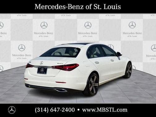 Polar White 2025 Mercedes-Benz C-Class