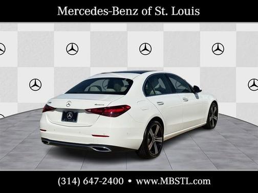 Polar White 2025 Mercedes-Benz C-Class