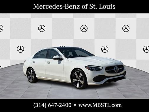 Polar White 2025 Mercedes-Benz C-Class