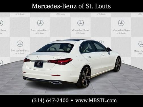 Polar White 2025 Mercedes-Benz C-Class