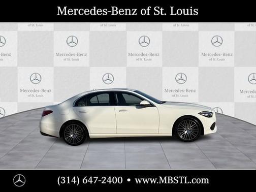 Polar White 2025 Mercedes-Benz C-Class