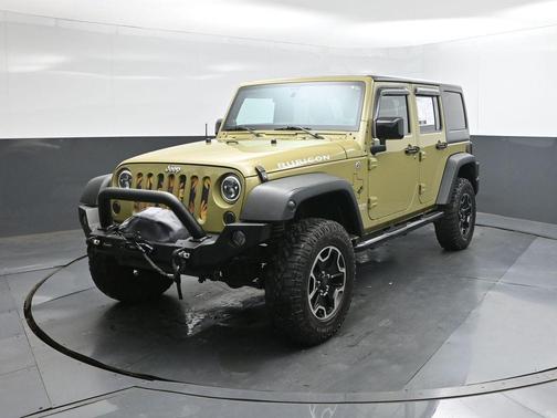 Commando Green 2013 Jeep Wrangler Unlimited Rubicon