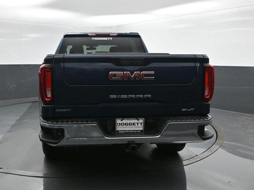 Pacific Blue Metallic 2021 GMC Sierra 1500 SLT