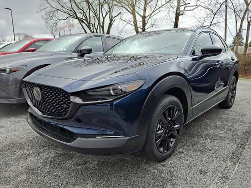 Deep Crystal Blue Mica 2026 Mazda CX-30 Premium Package
