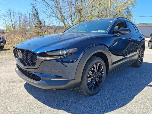 Deep Crystal Blue Mica 2026 Mazda CX-30 Premium Package