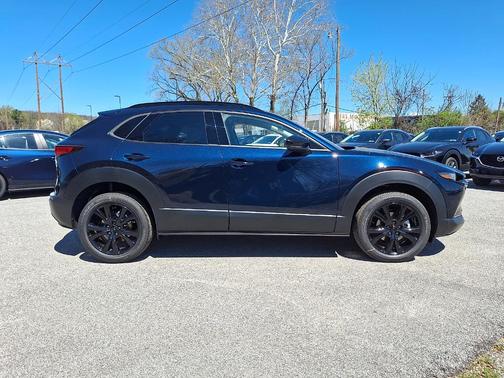 Deep Crystal Blue Mica 2026 Mazda CX-30 Premium Package