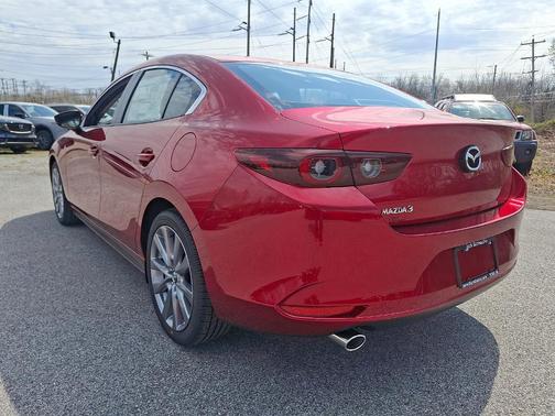 Soul Red Crystal Metallic 2026 Mazda Mazda3 FWD w/Preferred Package